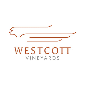 The Westcott Vineyards Logo - a symbol of timeless Art-Deco style and grace.